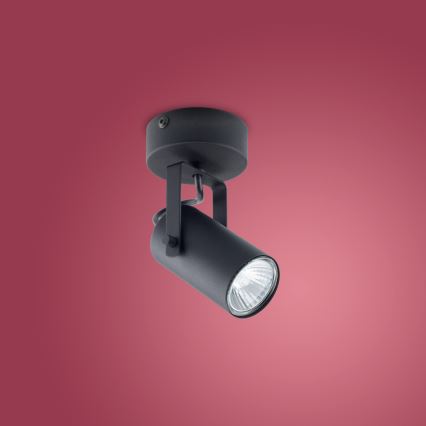 Spot REDO 1xGU10/10W/230V zwart