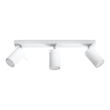 Spot RING 3 3xGU10/10W/230V wit