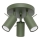 Spot RING 3xGU10/10W/230V groen