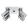Spot RING 4xGU10/10W/230V