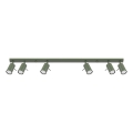 Spot RING 6xGU10/10W/230V groen