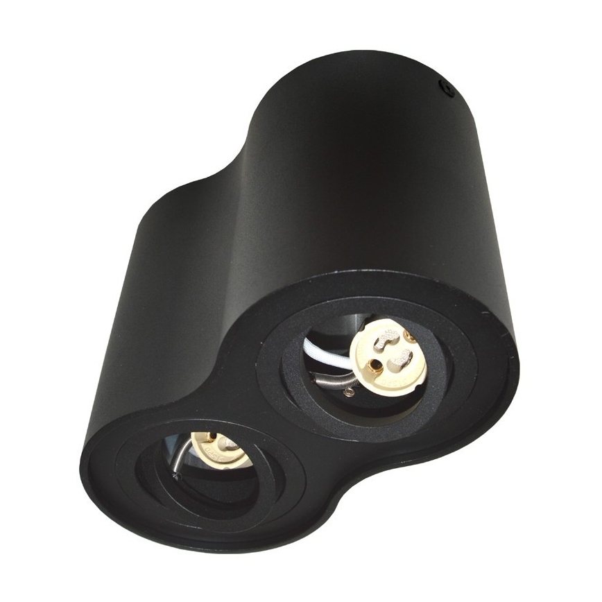Spot SIROCO 2xGU10/30W/230V zwart
