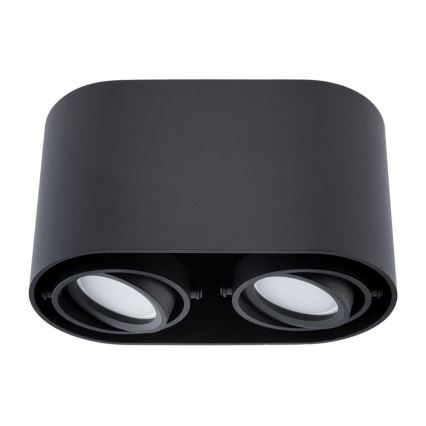 Spot SIROK 2xGU10/30W/230V zwart