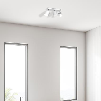 Spot Verlichting DIXIE 3xGX53/11W/230V wit