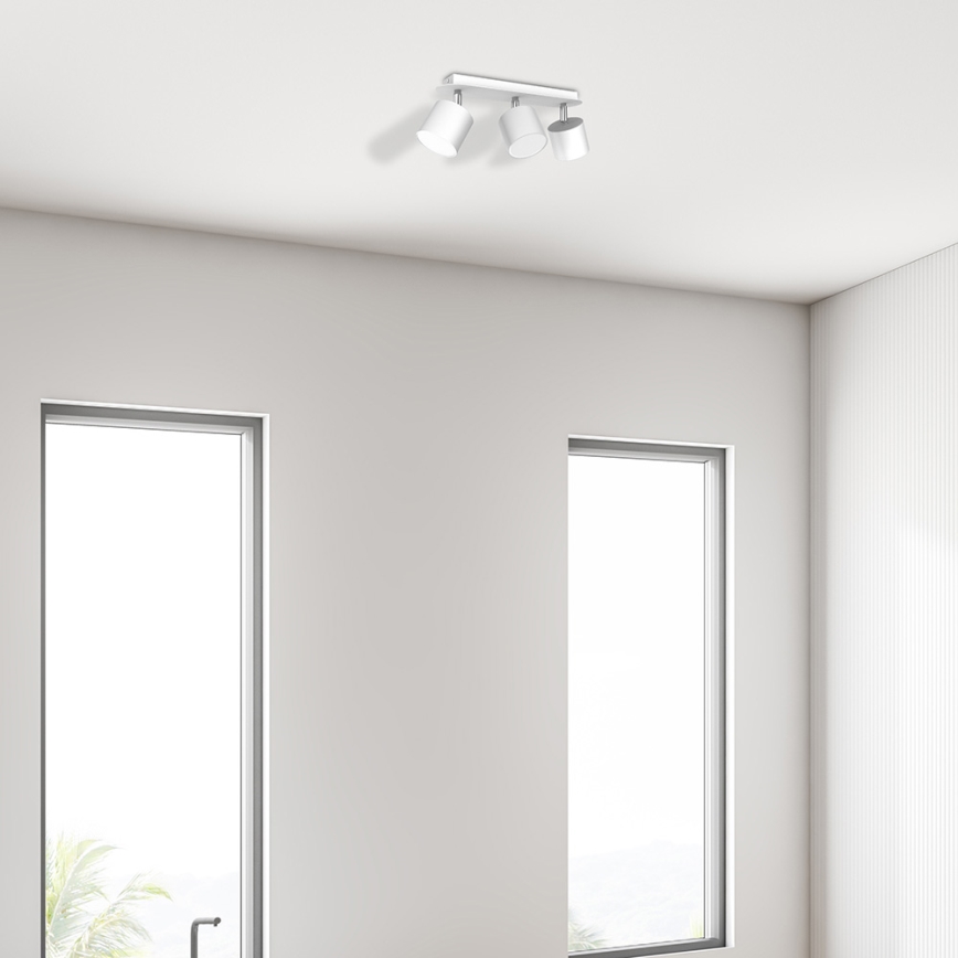 Spot Verlichting DIXIE 3xGX53/11W/230V wit