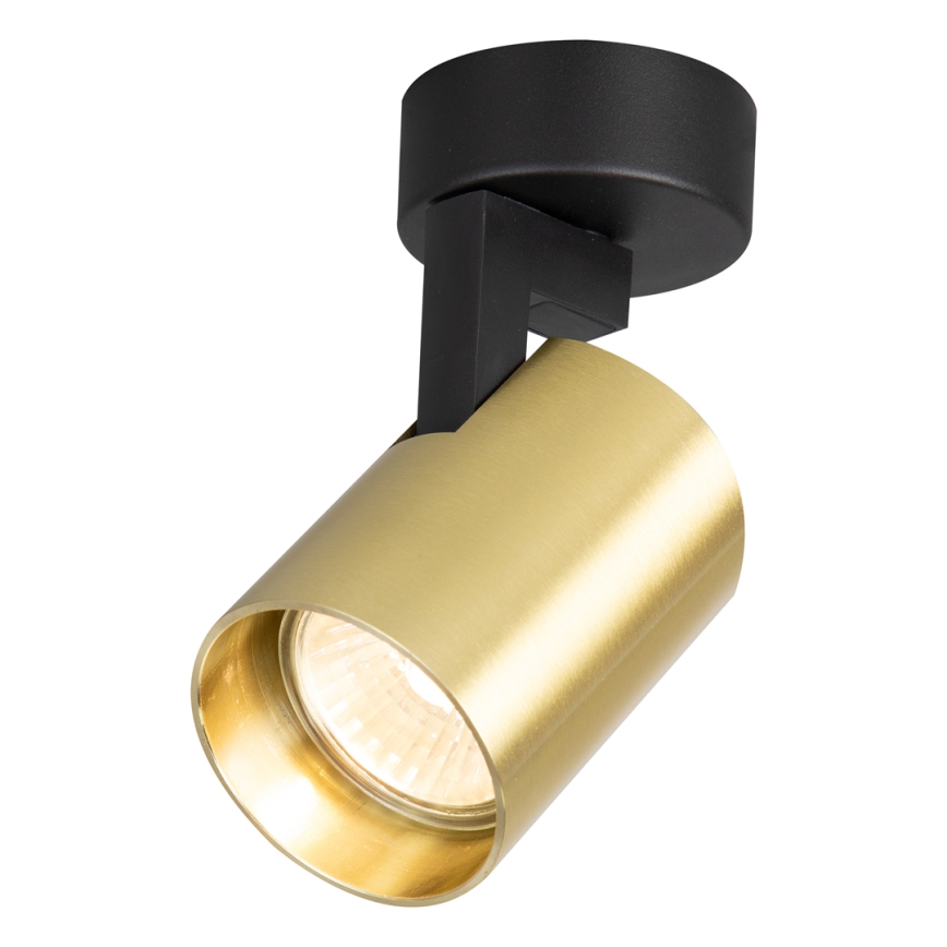 Spot VOLF 1xGU10/10W/230V goud/zwart