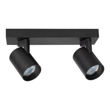 Spot VOLF 2xGU10/10W/230V zwart