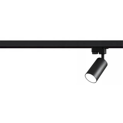 Spot voor 1-fase railsysteem, geschikt voor 1x GU10 (10W/230V), zwart