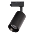 Spot voor 1-fase railsysteem PIPE 1xGU10/10W/230V zwart