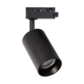 Spot voor 1-fase railsysteem PIPE 1xGU10/10W/230V zwart