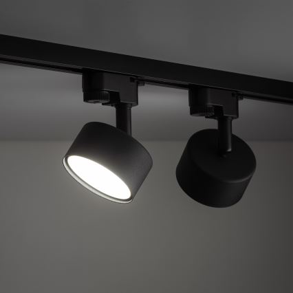 Spot voor 1-fase railsysteem AVIA 1xGX53/15W/230V zwart