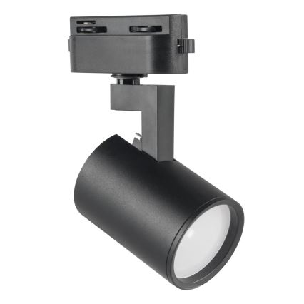 Spot voor een rail Systeem LYNX 4xGU10/10W/230V + 2 x 75 cm railsysteem zwart