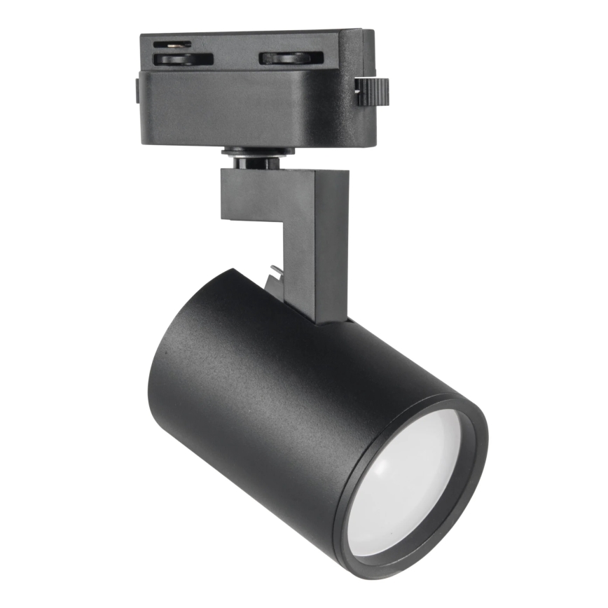 Spot voor een rail Systeem LYNX 4xGU10/10W/230V + 2 x 75 cm railsysteem zwart
