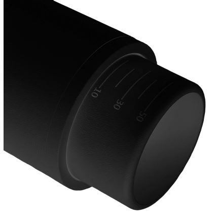 Spot voor een rail Systeem MICA 1xGU10/25W/230V 1-fase zwart