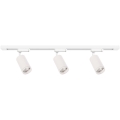 Spot voor het PIPE railsysteem, 3x GU10/10W/230V, wit
