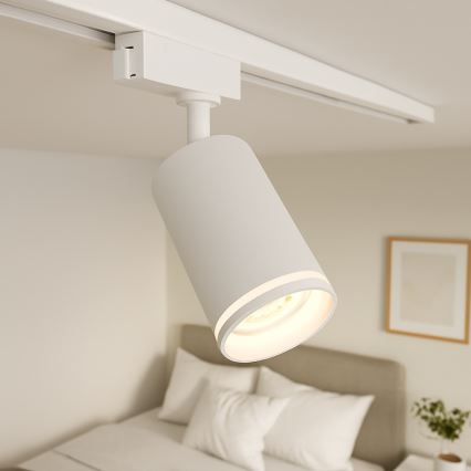 Spot voor het PIPE railsysteem, 3x GU10/10W/230V, wit