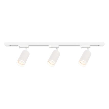 Spot voor het PIPE railsysteem, 3x GU10/10W/230V, wit