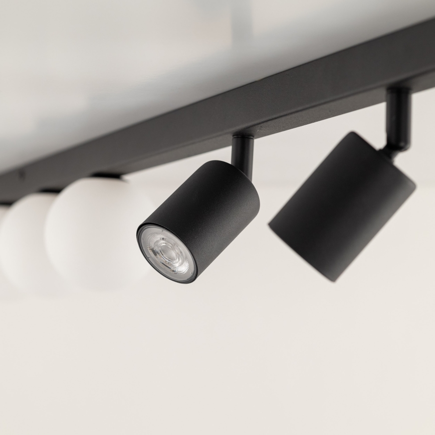 Spot VOX 3xG9/8W/230V + 3xGU10/10W zwart