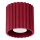 Spotarmatuur AURA 1xGU10/10W/230V 10 cm rood