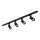 Spotarmatuur voor TRACER railsysteem 4x GU10/10W/230V, 1 m, zwart