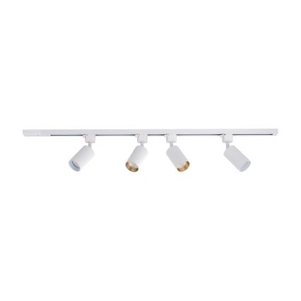 Spotarmatuur voor TRACER railsysteem 4xGU10/10W/230V 1 m wit