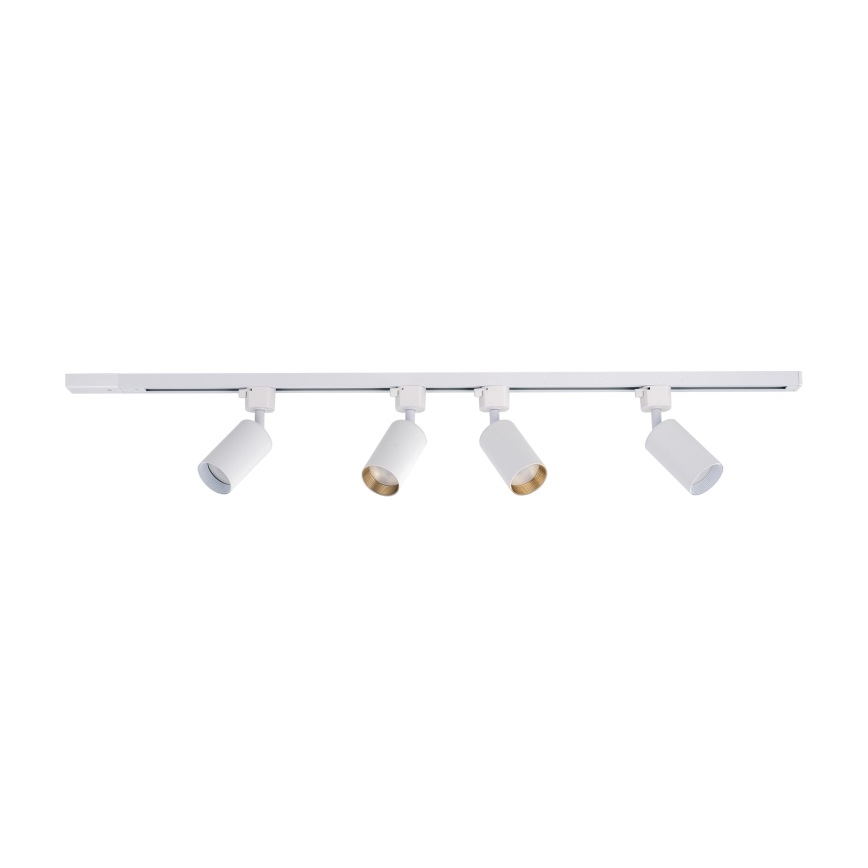 Spotarmatuur voor TRACER railsysteem 4xGU10/10W/230V 1 m wit