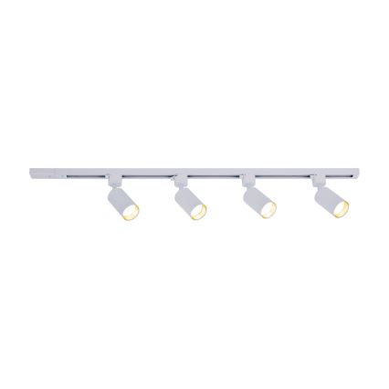 Spotarmatuur voor TRACER railsysteem 4xGU10/10W/230V 1 m wit