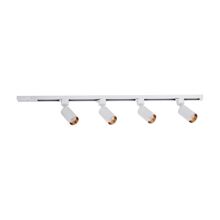 Spotarmatuur voor TRACER railsysteem 4xGU10/10W/230V 1 m wit