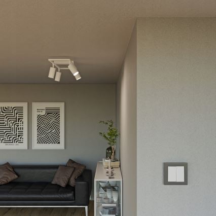 Spotlamp 4xGU10/30W/230V wit