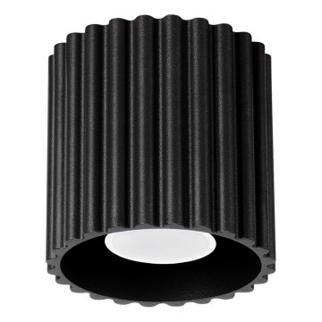 Spotlamp AURA 1xGU10/10W/230V 10 cm zwart