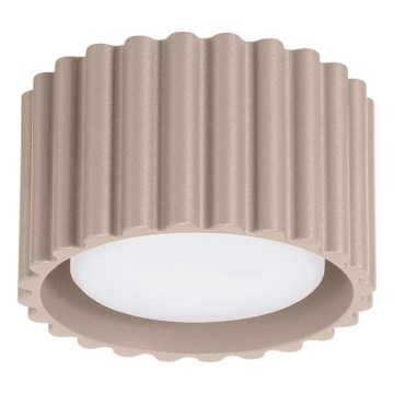 Spotlamp AURA 1xGX53/10W/230V Ø 10 cm taupe