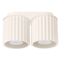 Spotlamp AURA 2xGU10/10W/230V crème
