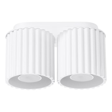 Spotlamp AURA 2xGU10/10W/230V wit