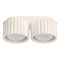 Spotlamp AURA 2xGX53/10W/230V crème