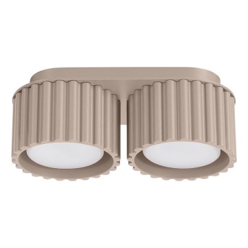 Spotlamp AURA 2xGX53/10W/230V taupe