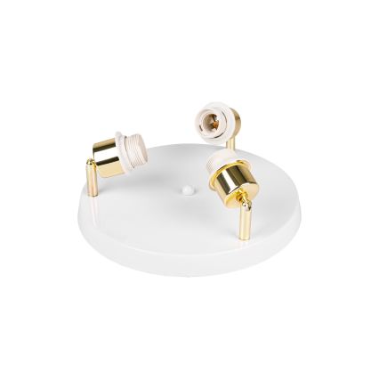 Spotlamp ELEN 3xE27/35W/230V wit/goud