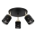 Spotlamp ELEN 3xE27/35W/230V zwart/goud