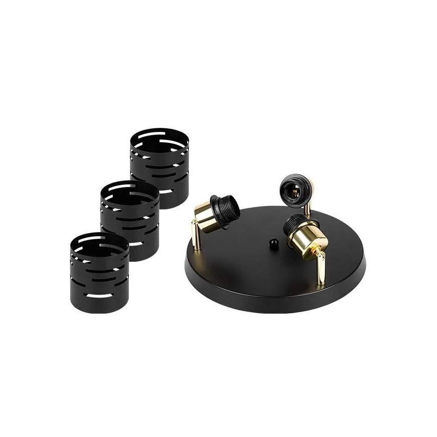 Spotlamp ELEN 3xE27/35W/230V zwart/goud