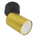 Spotlamp FAMA 1xGU10/30W/230V goud/zwart