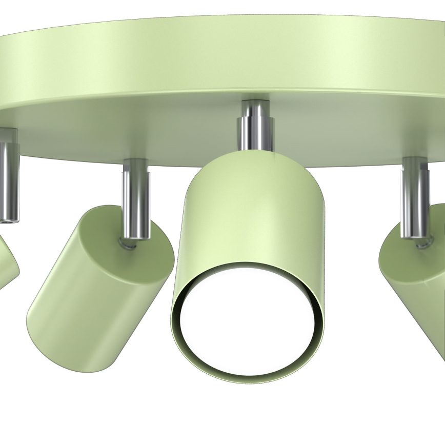 Spotlamp FUN 5xGU10/8W/230V groen