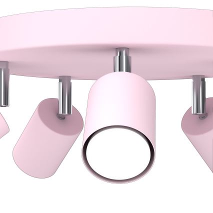 Spotlamp FUN 5xGU10/8W/230V roze