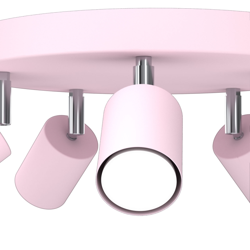 Spotlamp FUN 5xGU10/8W/230V roze