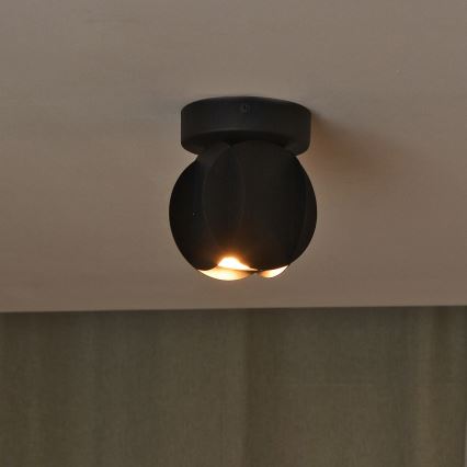 Spotlamp GAMBIT 1xGU10/10W/230V zwart
