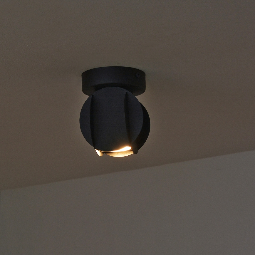 Spotlamp GAMBIT 1xGU10/10W/230V zwart