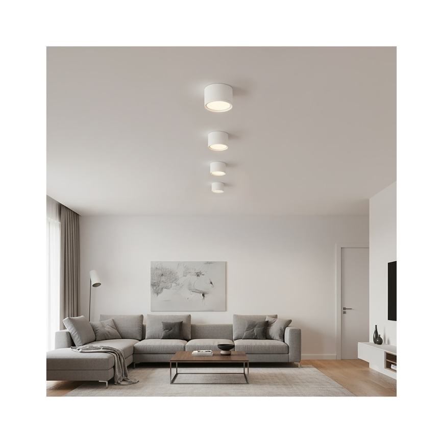 Spotlamp OH12S 1xGX53/35W/230V 5 cm wit