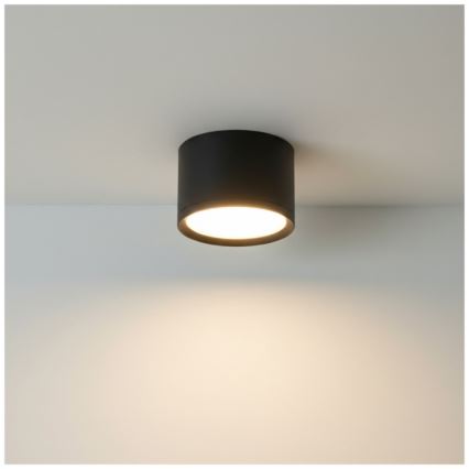 Spotlamp OH12S 1xGX53/35W/230V 5 cm zwart