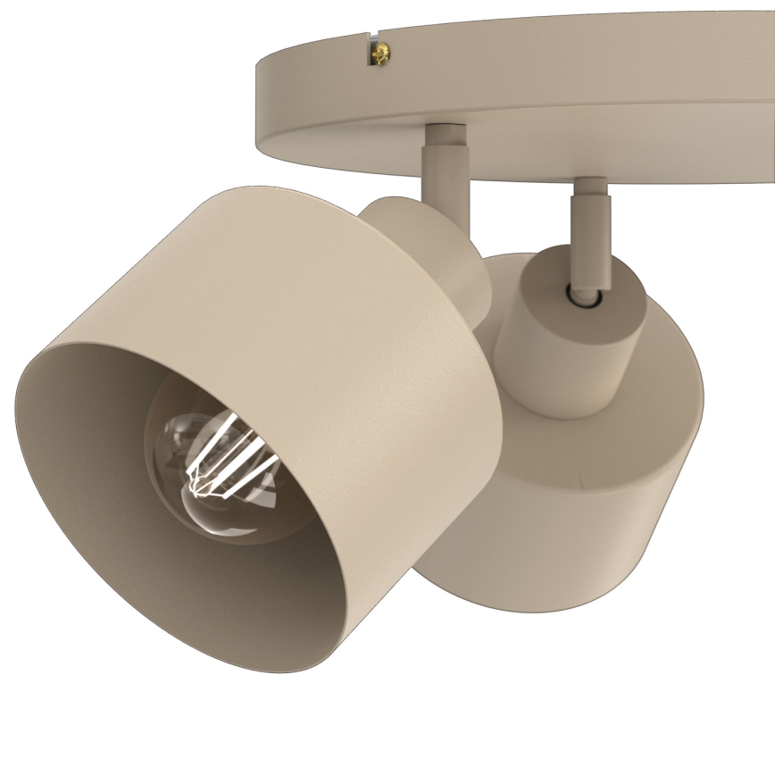 Spotlamp PARKLA 3xE27/15W/230V beige