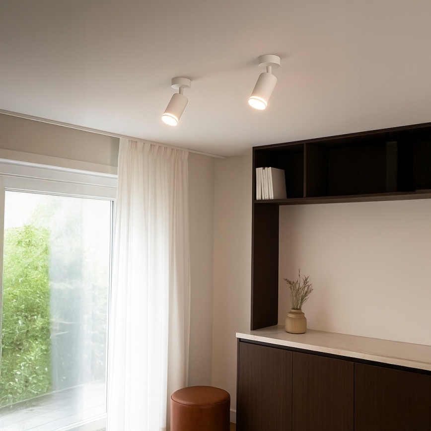 Spotlamp PIPE 1xGU10/10W/230V wit