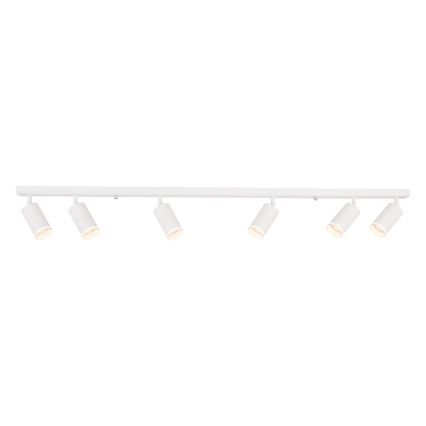 Spotlamp PIPE 6xGU10/10W/230V wit