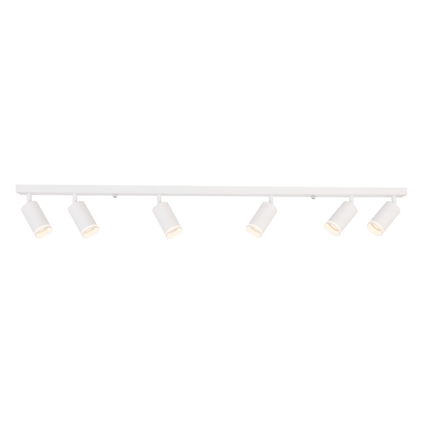 Spotlamp PIPE 6xGU10/10W/230V wit